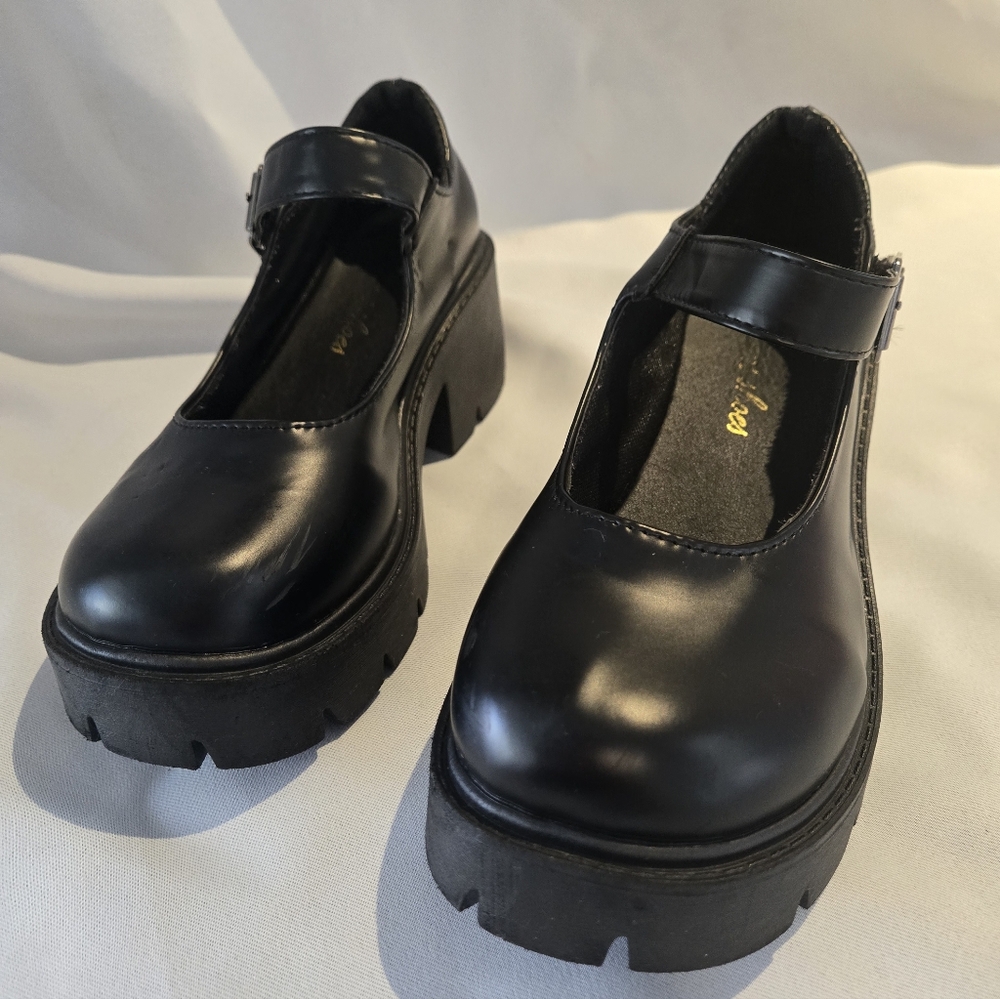 THEMS SHOES BLACK MARY JANE
